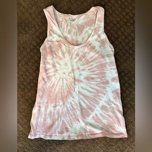 Athleta Pink Tie Dye Tank